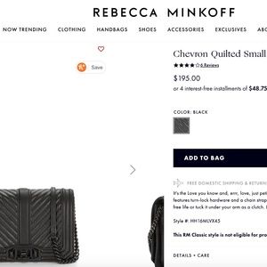Rebecca Minkoff Quilted Crossbody